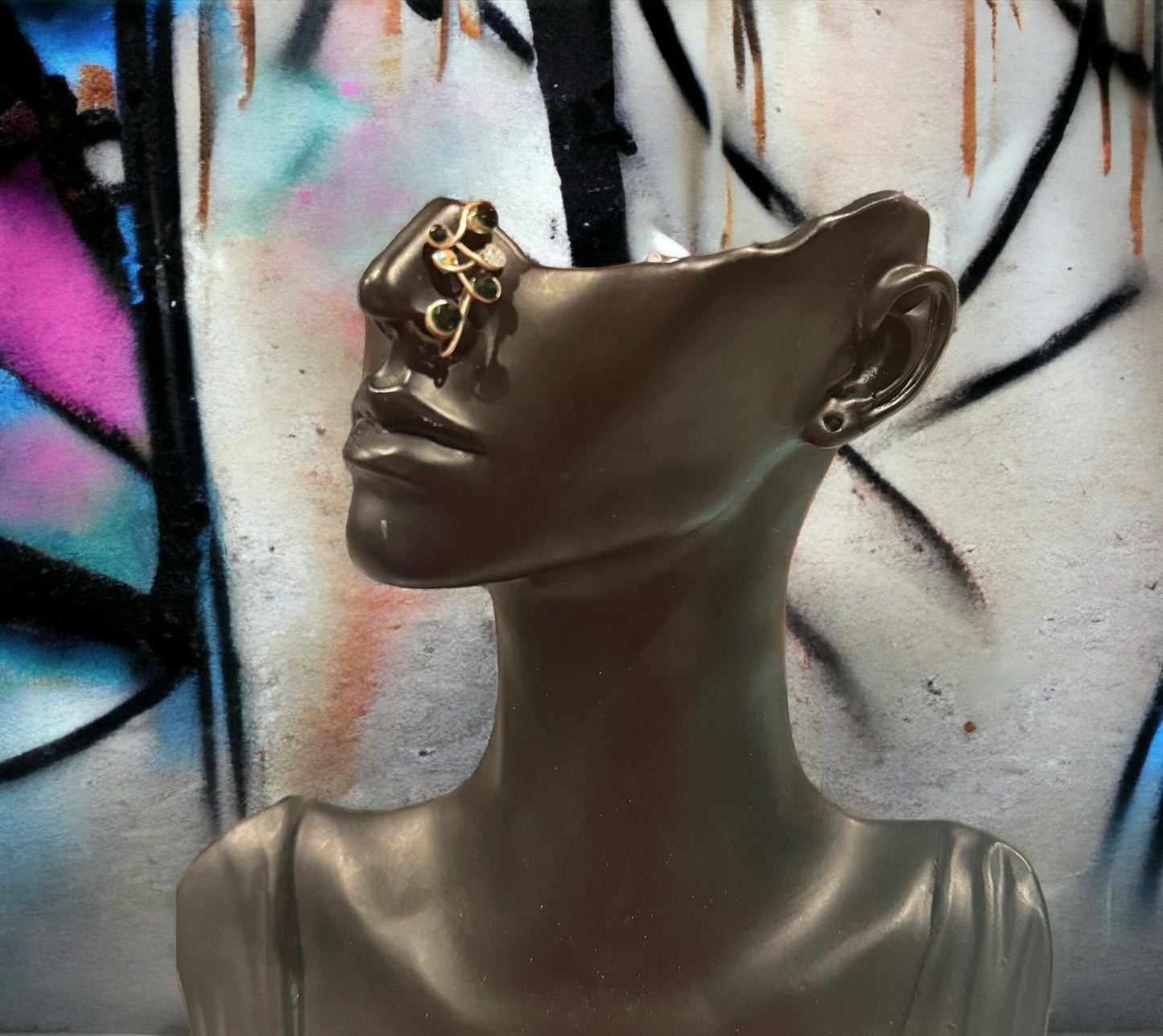 Silver nose cuffs