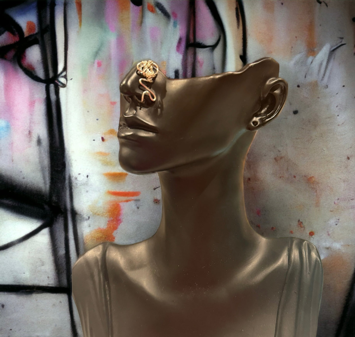 Silver nose cuffs