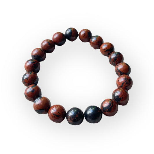 Mahogany Obsidian bracelet