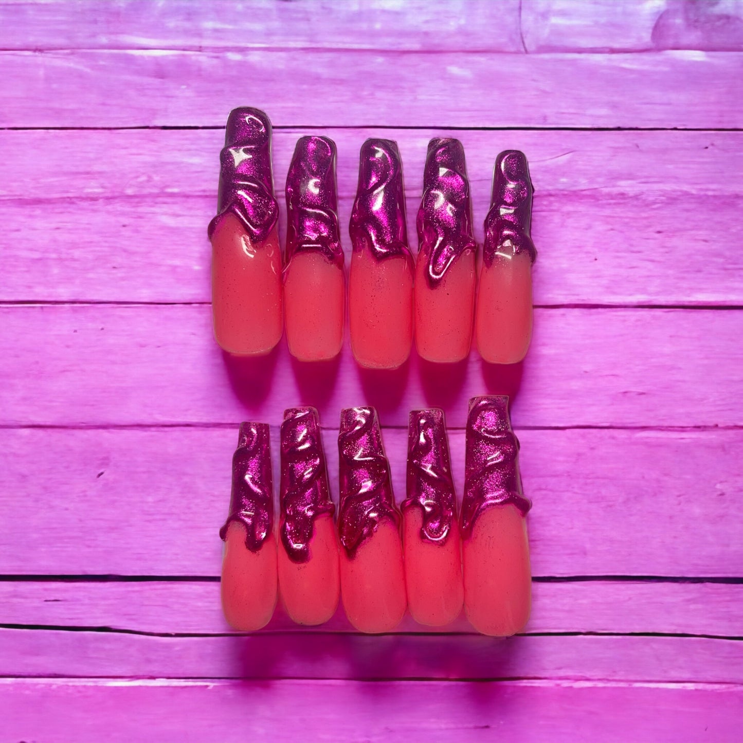 Custom nail shape and lengths