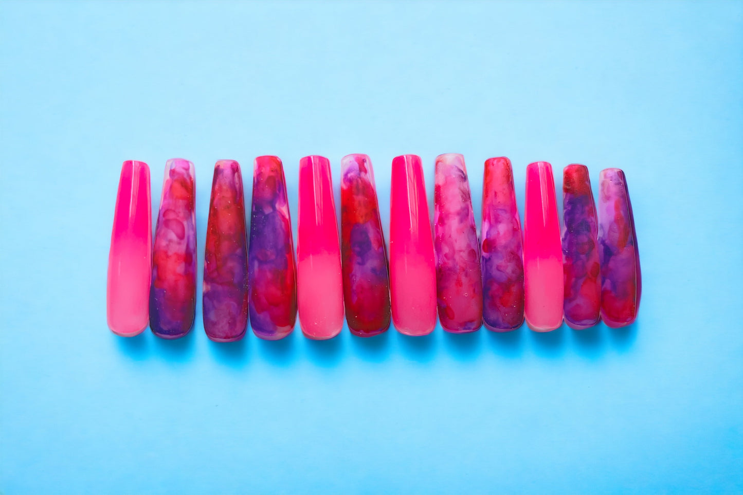 Custom nail shape and lengths