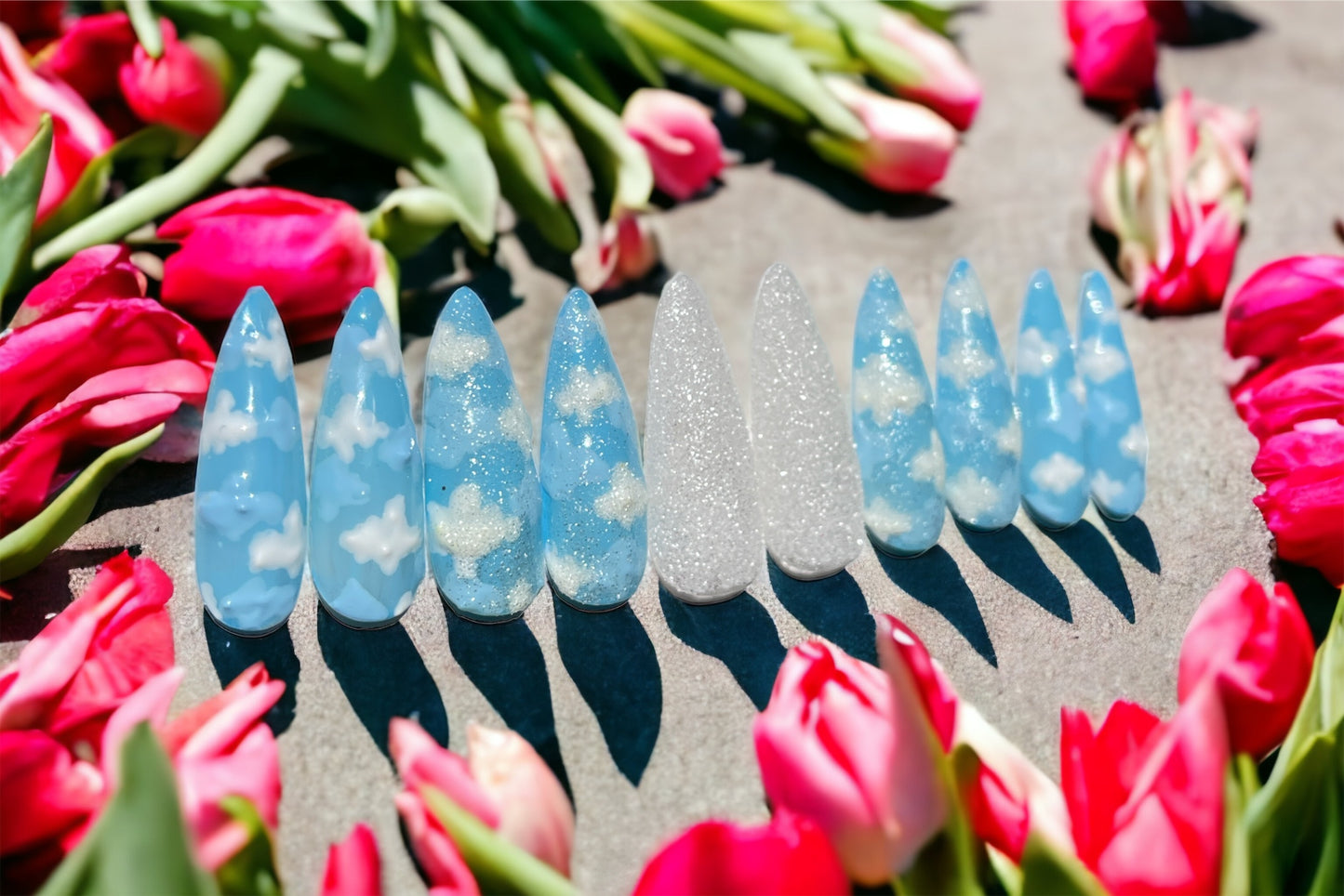 Custom nail shape and lengths