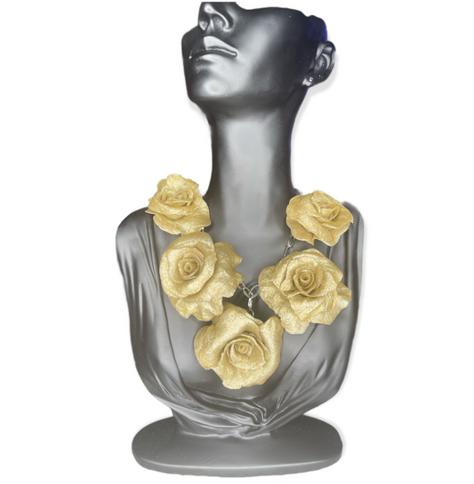 Champagne St. Rose necklace