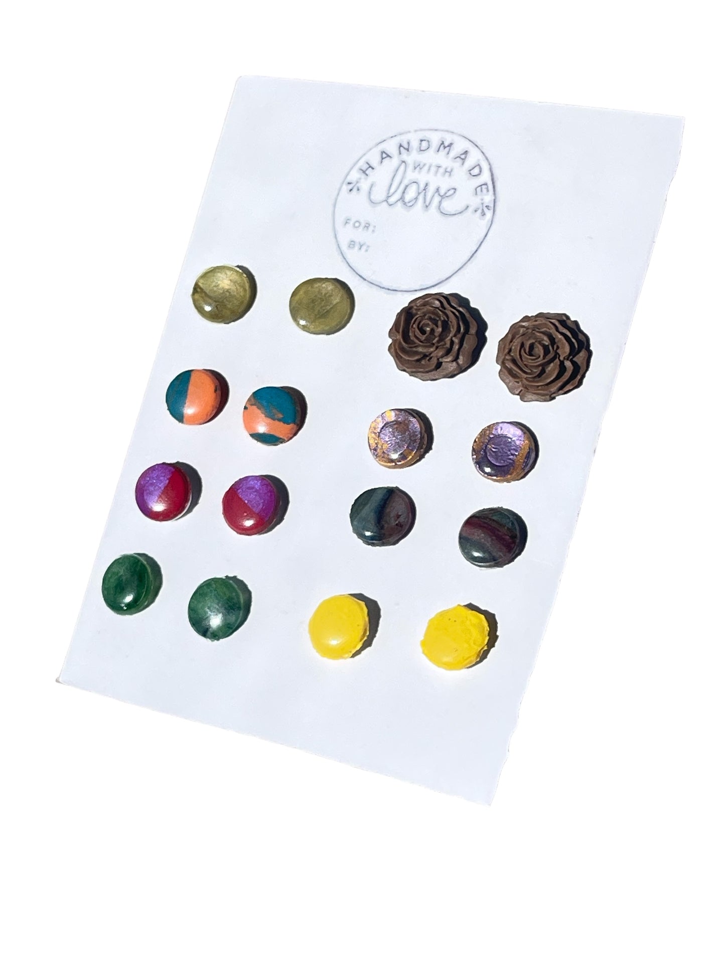 Stud earring pack