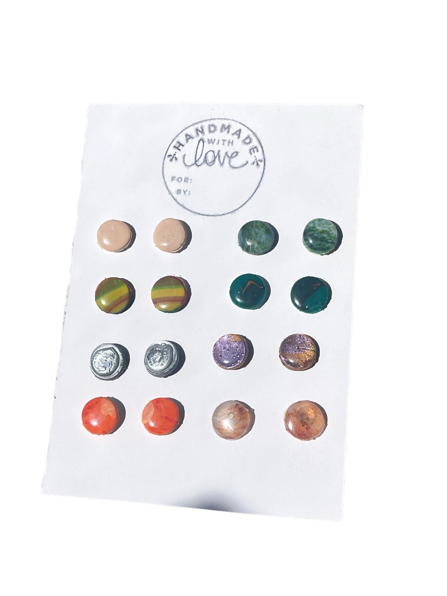 Stud earring pack