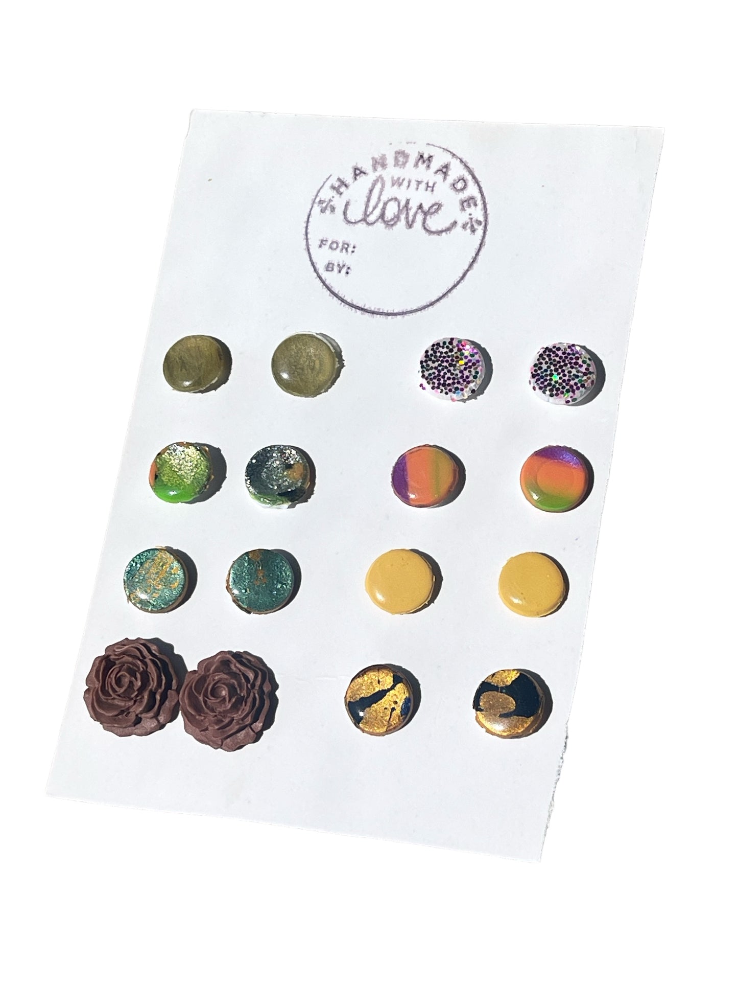 Stud earring pack