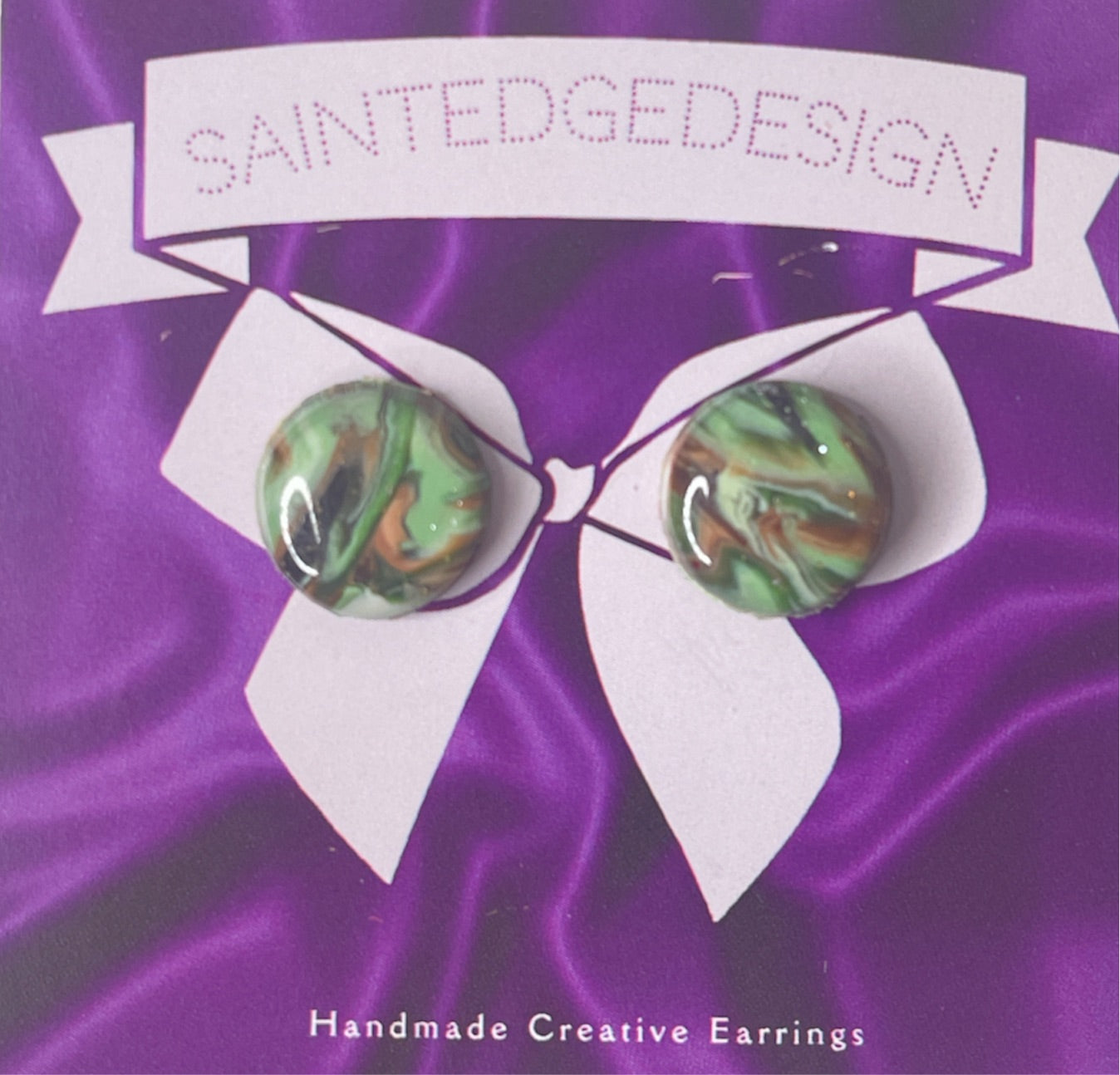Nature girl stud earrings