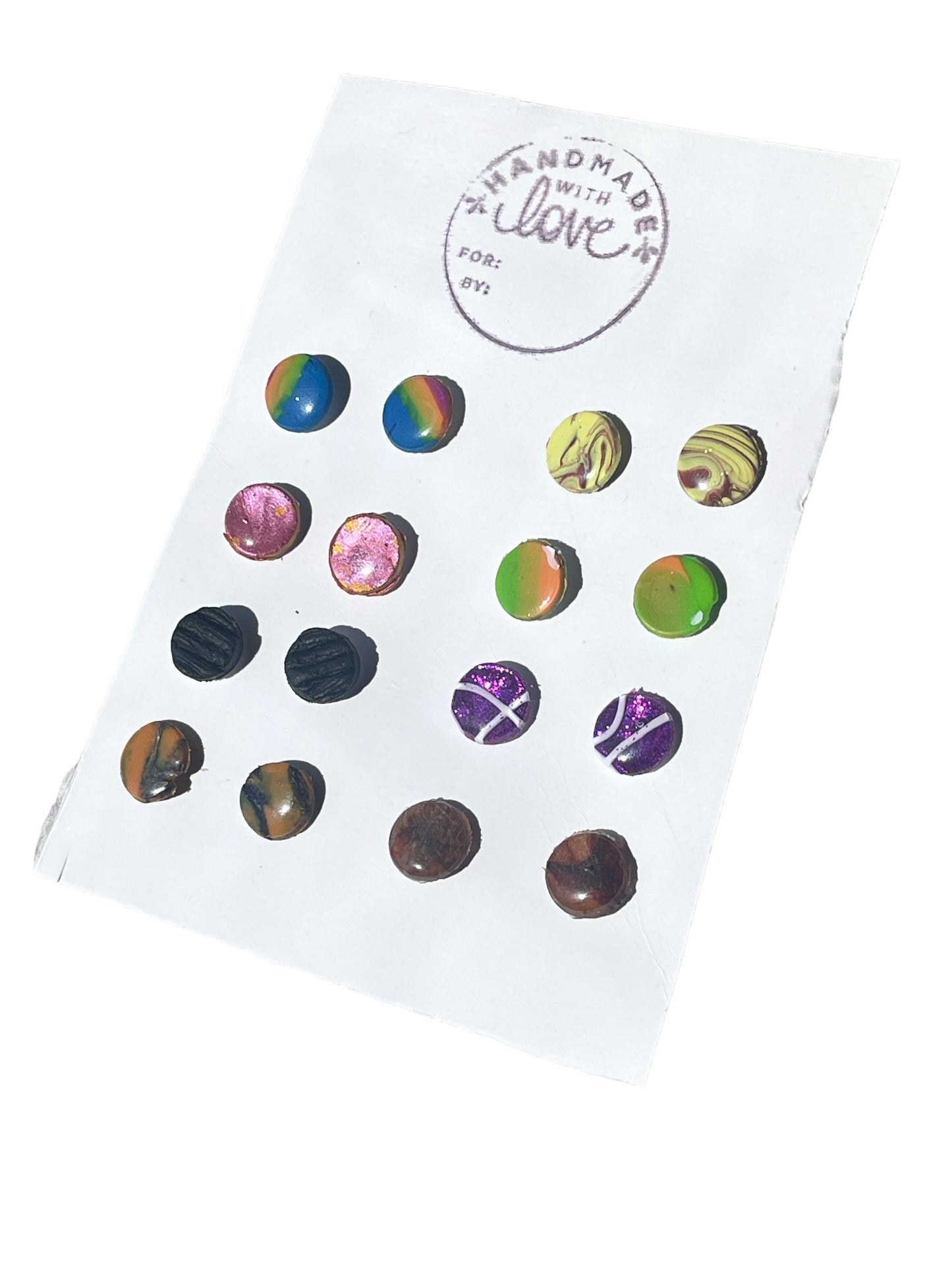 Stud earring pack