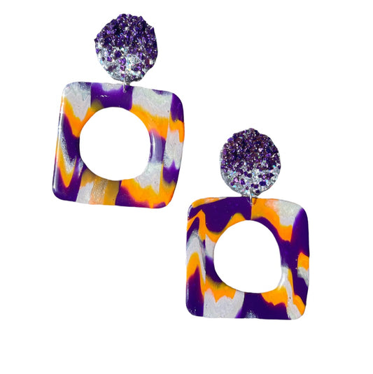 Hot spot earrings