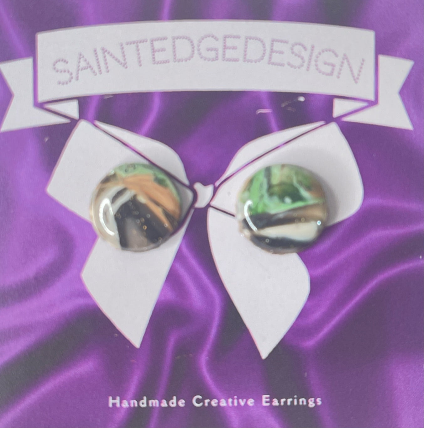 Nature girl stud earrings