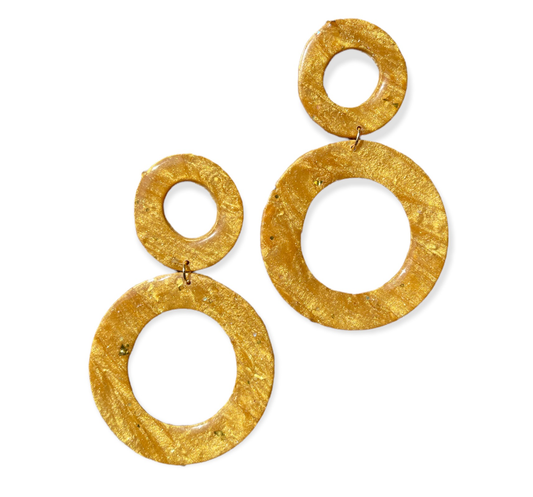Golden O’s earrings