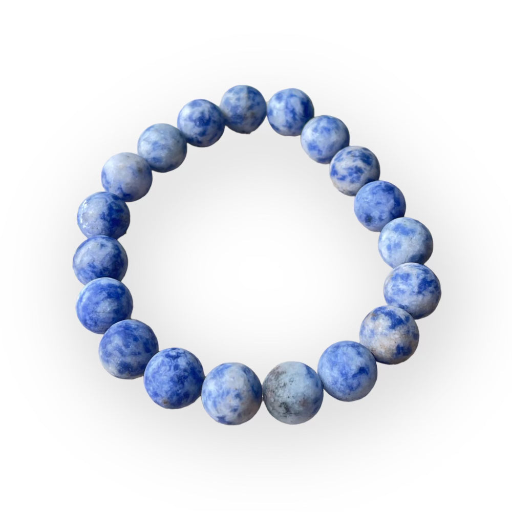 Snowflake Sodalite Bracelet