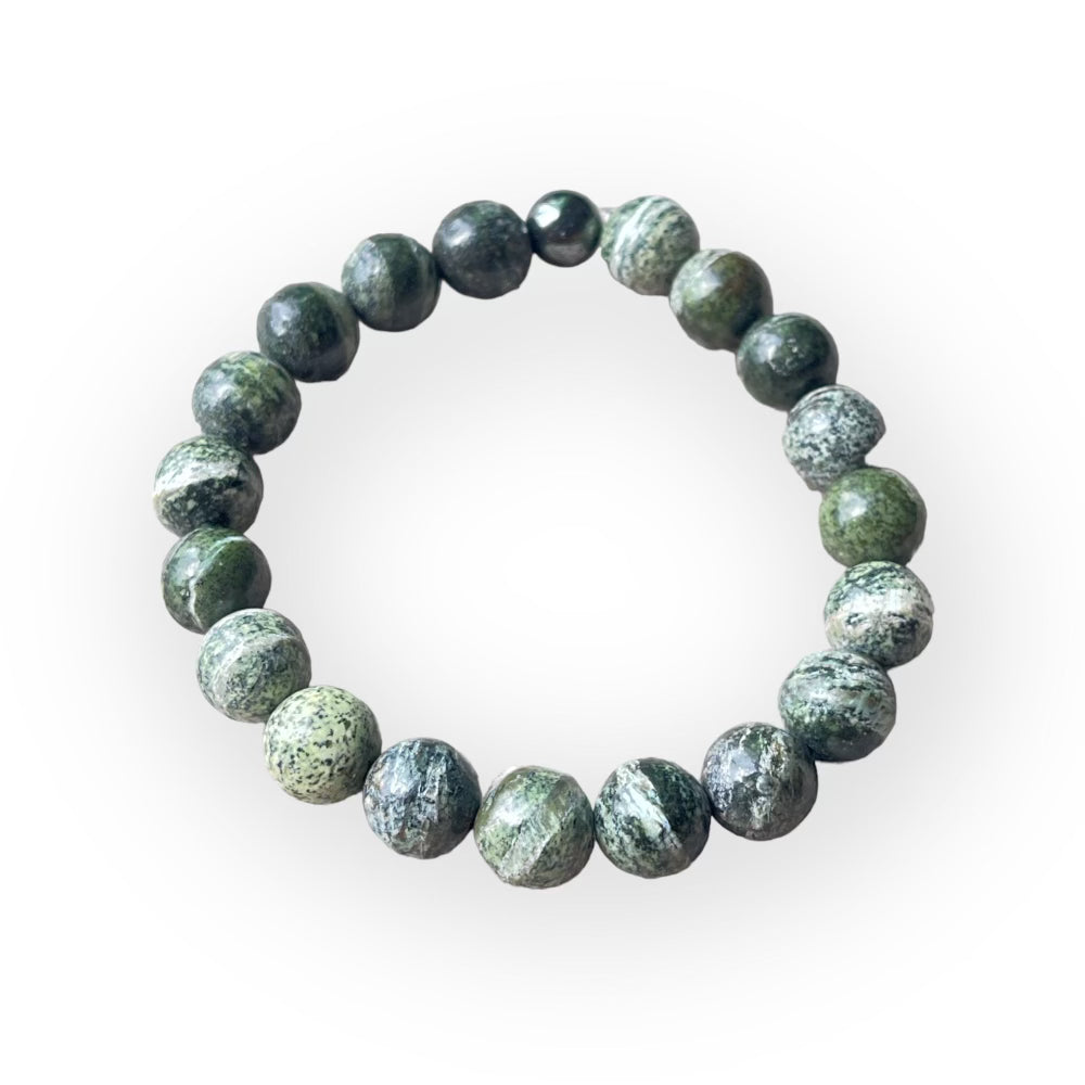 Green Zebra Jasper Bracelet