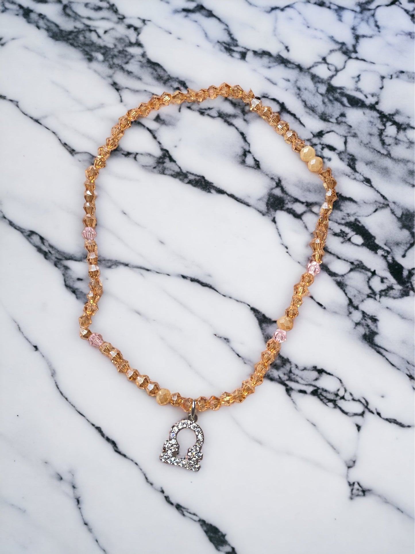 Zodiac sign anklet