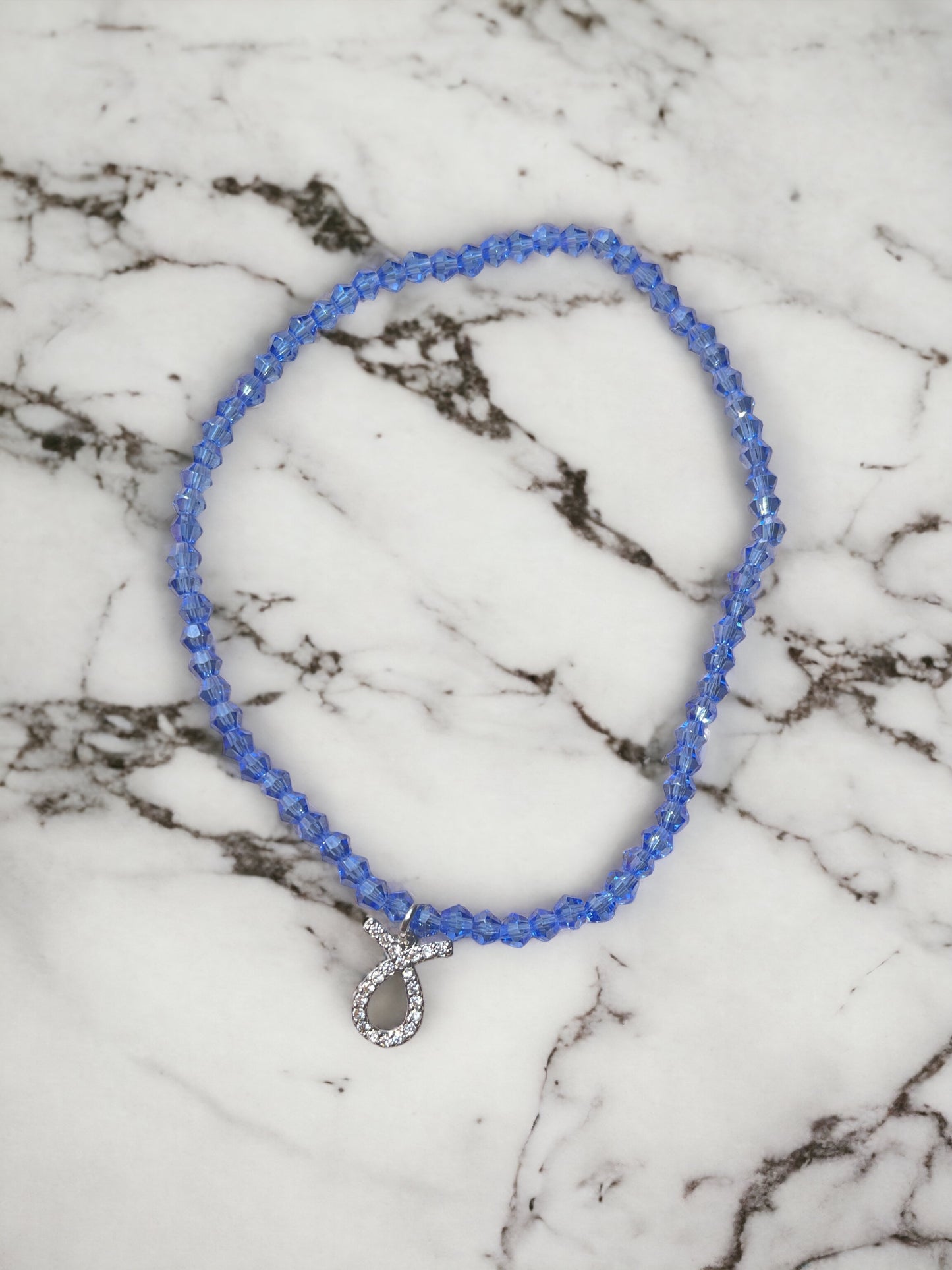 Zodiac sign anklet