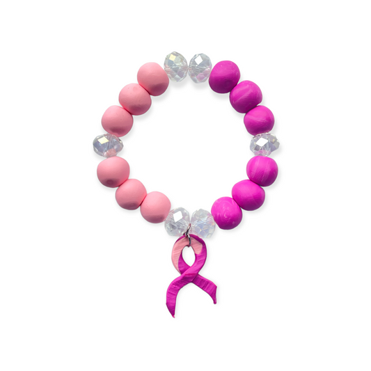 Pink power bracelet