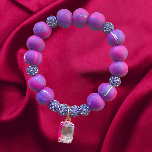 Pretty purple bracelet