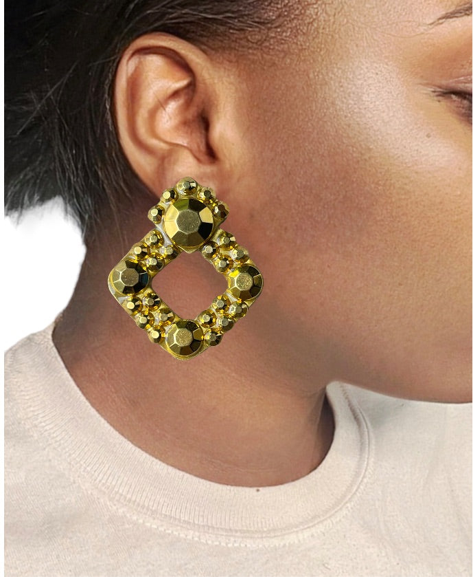 Gold Studded earrings