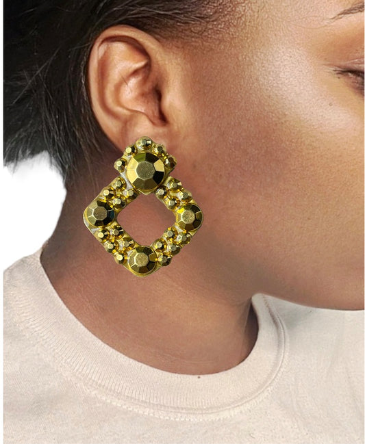 Gold Studded earrings