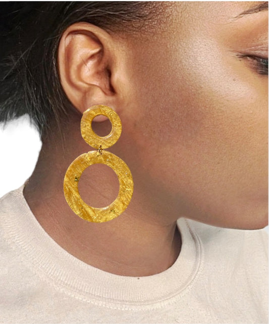 Golden O’s earrings