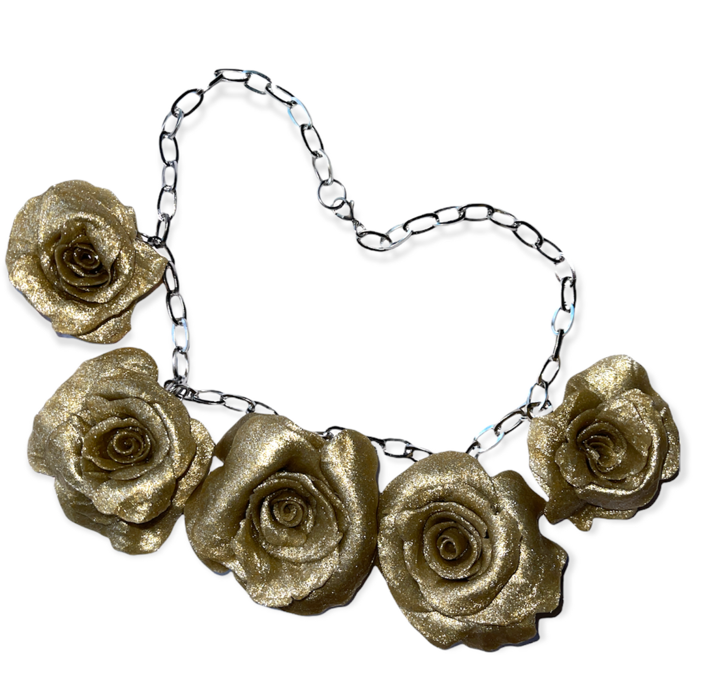 Champagne St. Rose necklace