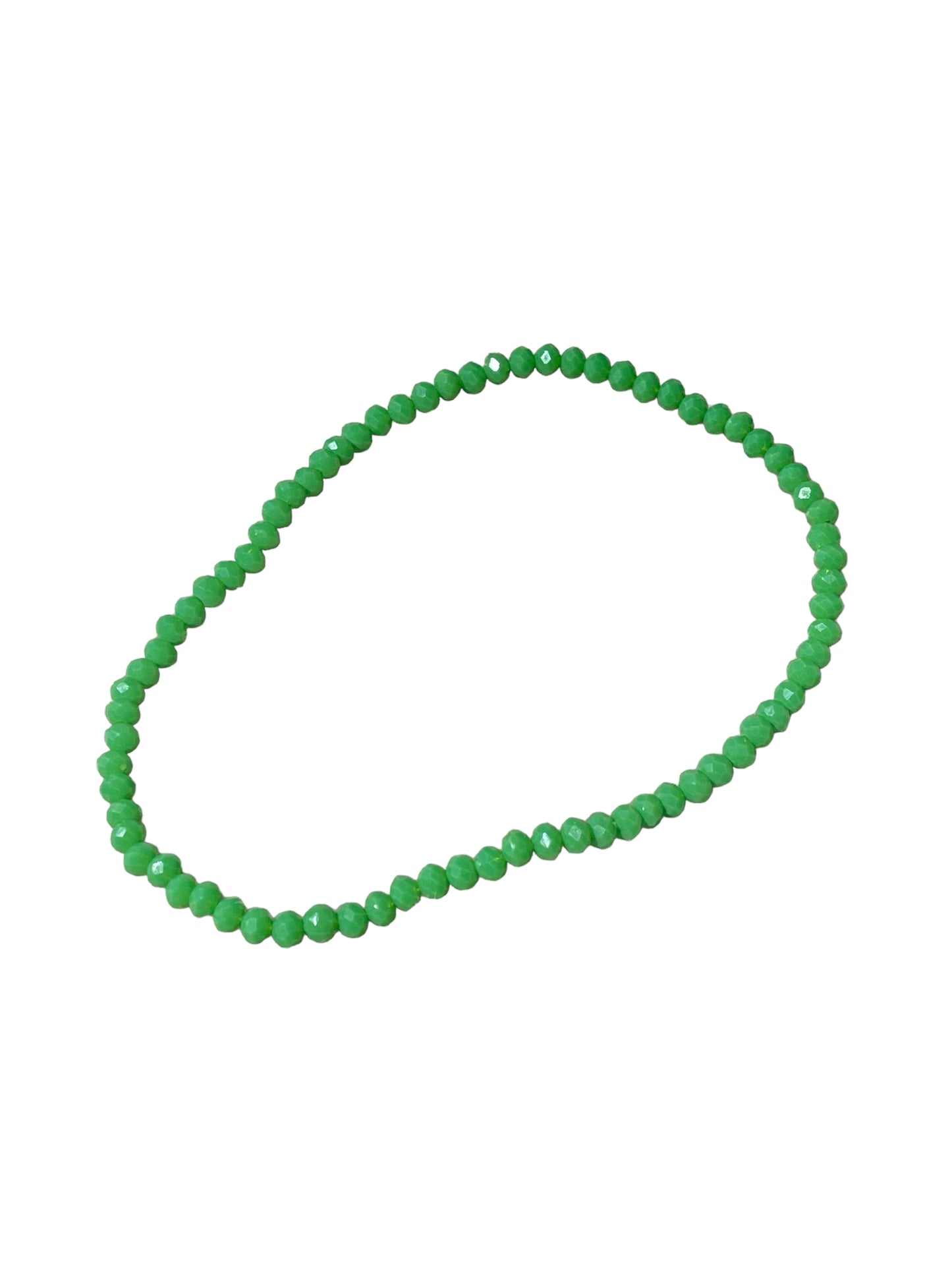 Green apple anklet