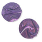 Silk round earrings