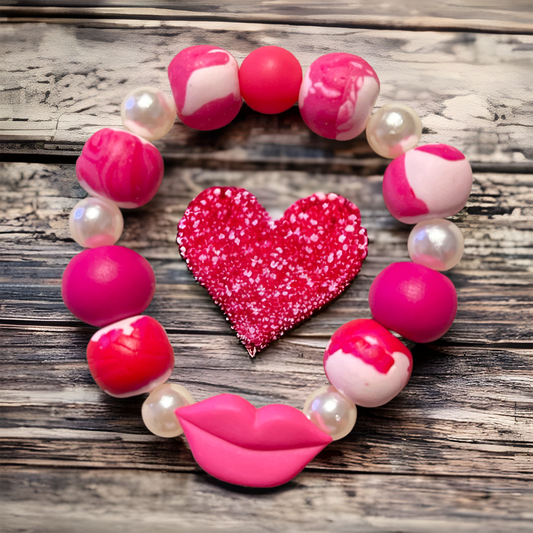 Lips bracelet